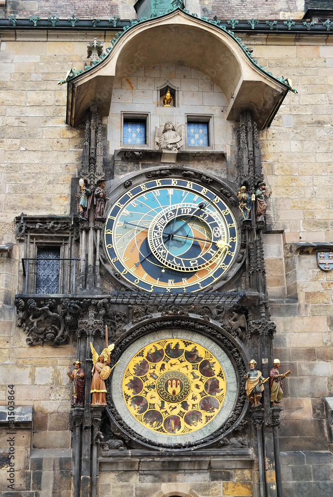 Naklejka premium Prague Orloj