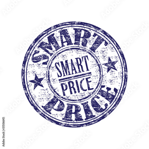 Smart price rubber stamp
