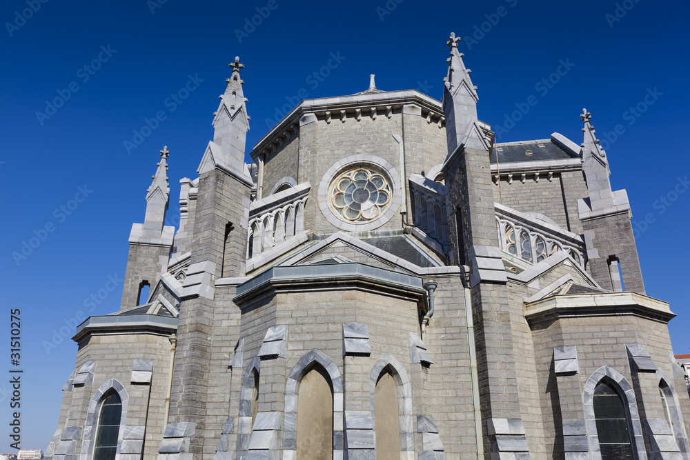 Iglesia de Biarritz, Aquitania, Francia