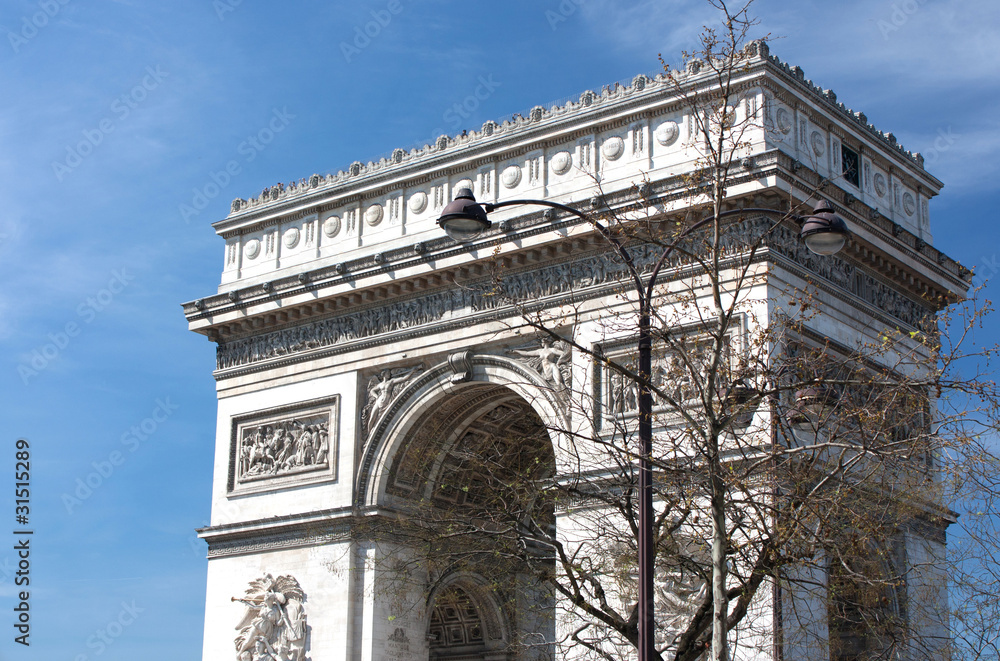 Obraz premium Arc de Triomphe - closeup