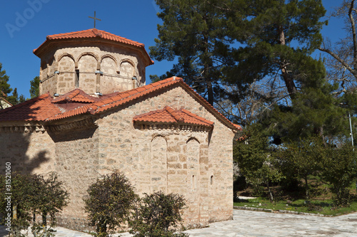 Church of Agia Lavra at Kalavryta village in Greece © Panos