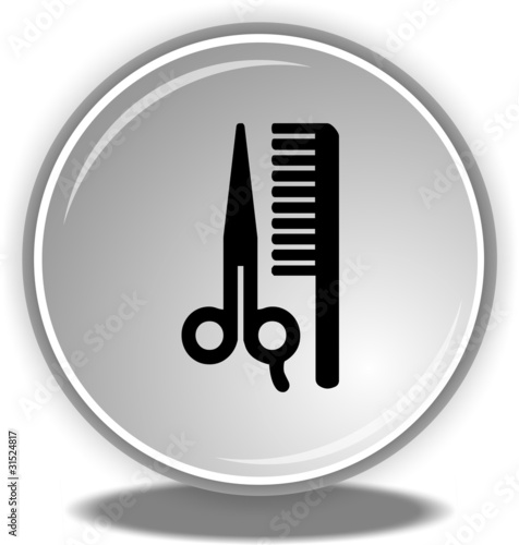 bouton coiffeur