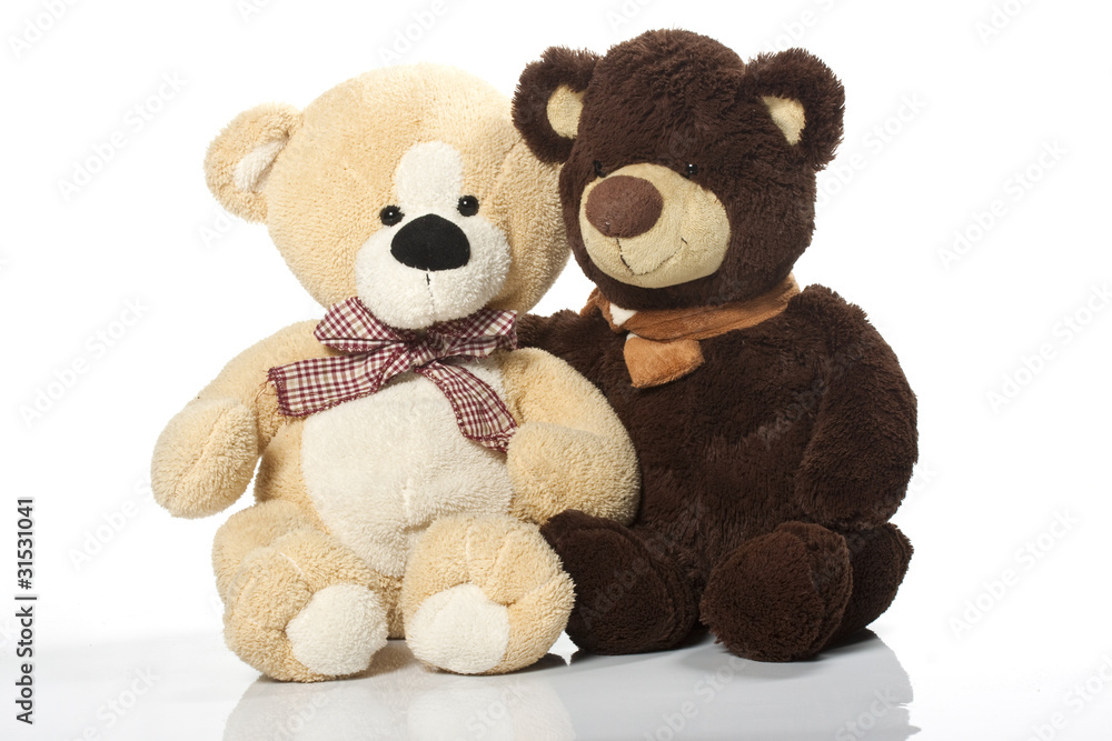 Teddy-bear isolated on a white background Teddy-bear isolated on a white background