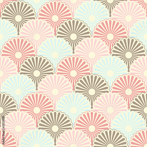 Seamless japanese vintage pattern