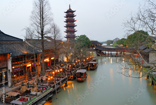 Photography China, Jangsu, the Xizha ancient village