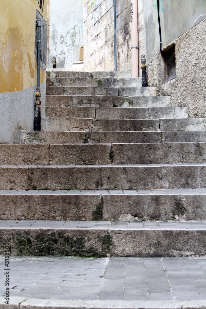 scale nei vicoli di Modica