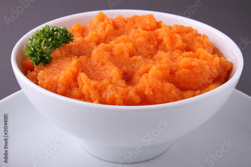 purée de carotte photo