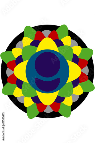 fleur psychedelique