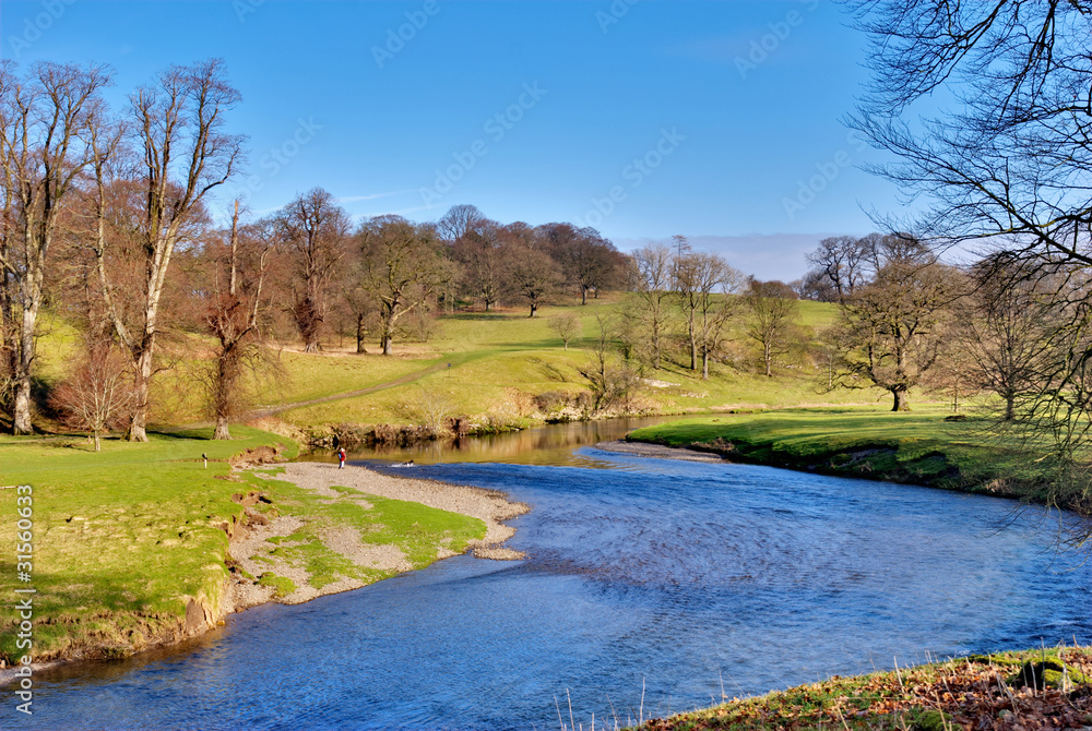 River in countryside