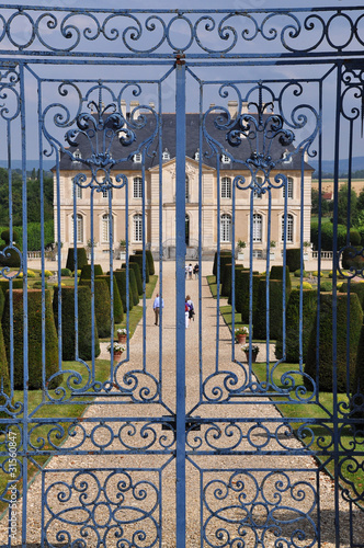 Portail du Château de Vendeuvre, Normandie, France