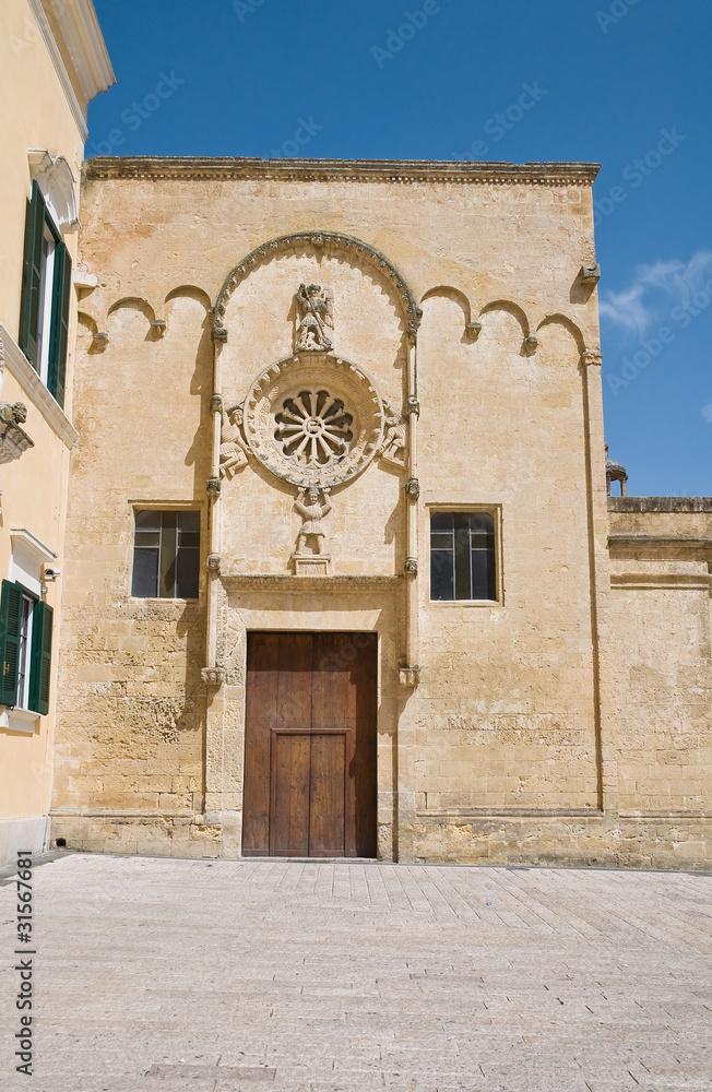 St. Domenico Church. Matera. Basilicata.