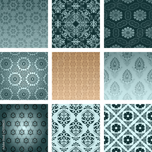retro wallpaper set