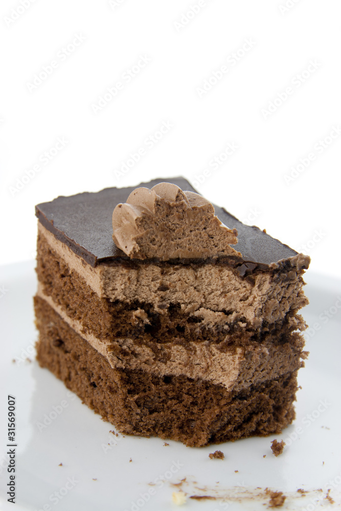 Bitten chocolate cake Bitten chocolate cake