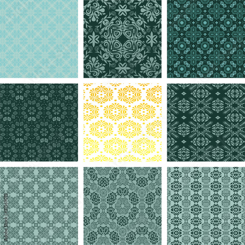 retro wallpaper set