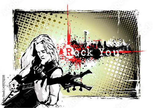 guitarist frame