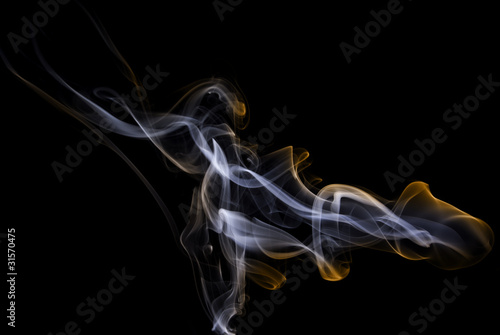 Flaming smoke