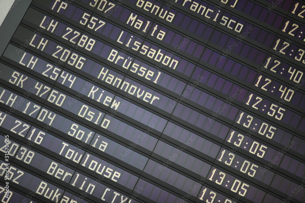 Fototapeta premium Flughafen