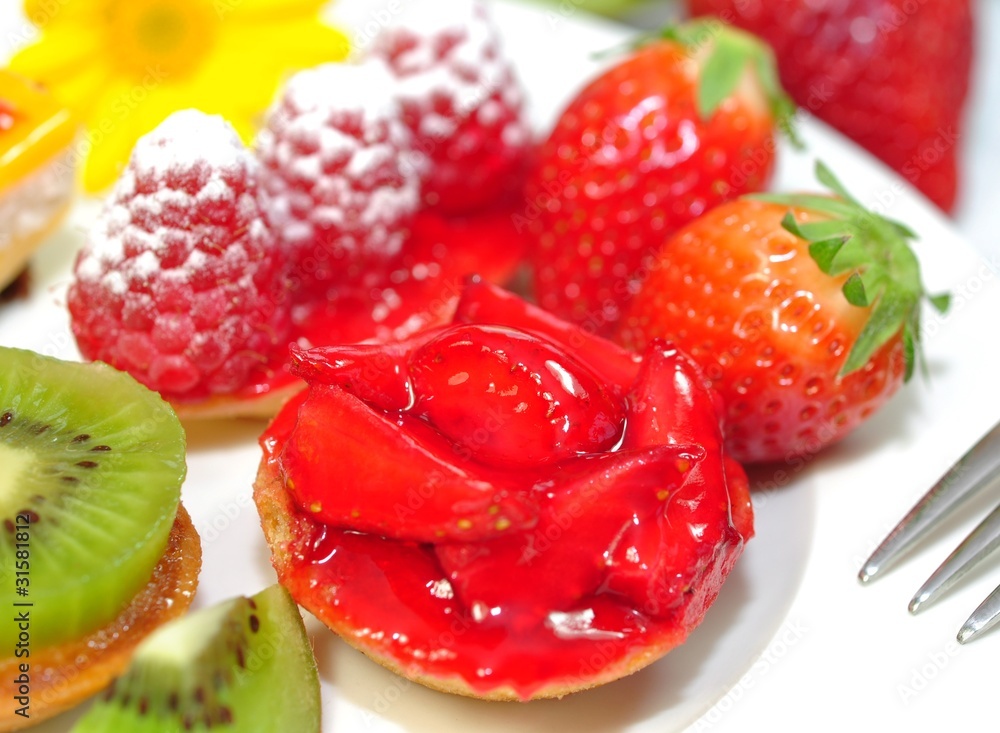 Erdbeerkuchen Erdbeerkuchen