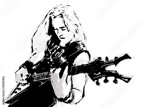 the guitarist