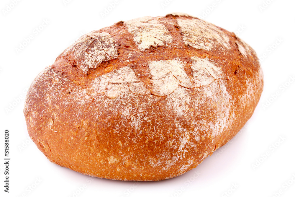 loaf isolated on white loaf isolated on white