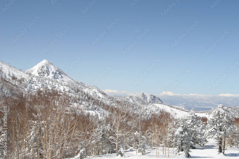 Obraz premium snow mountains