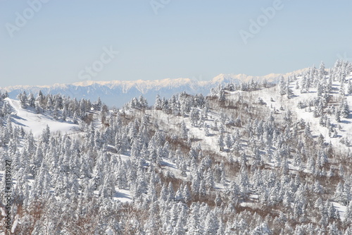 snow mountains