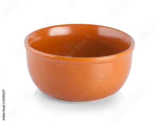 Brown bowl