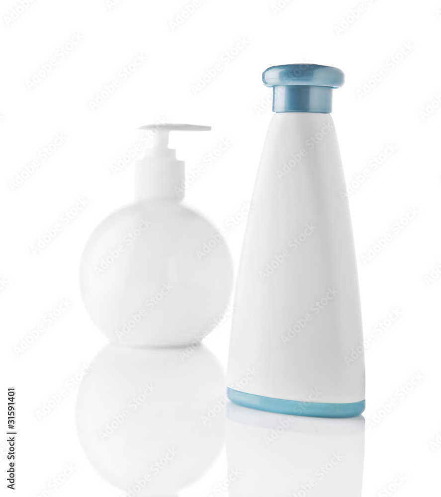 cosmetical white bottles cosmetical white bottles