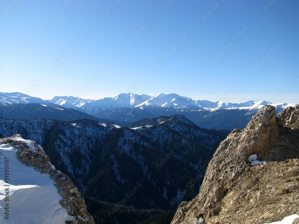 The main Caucasian ridge