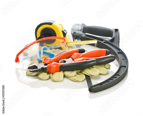 isolated oset of building tools