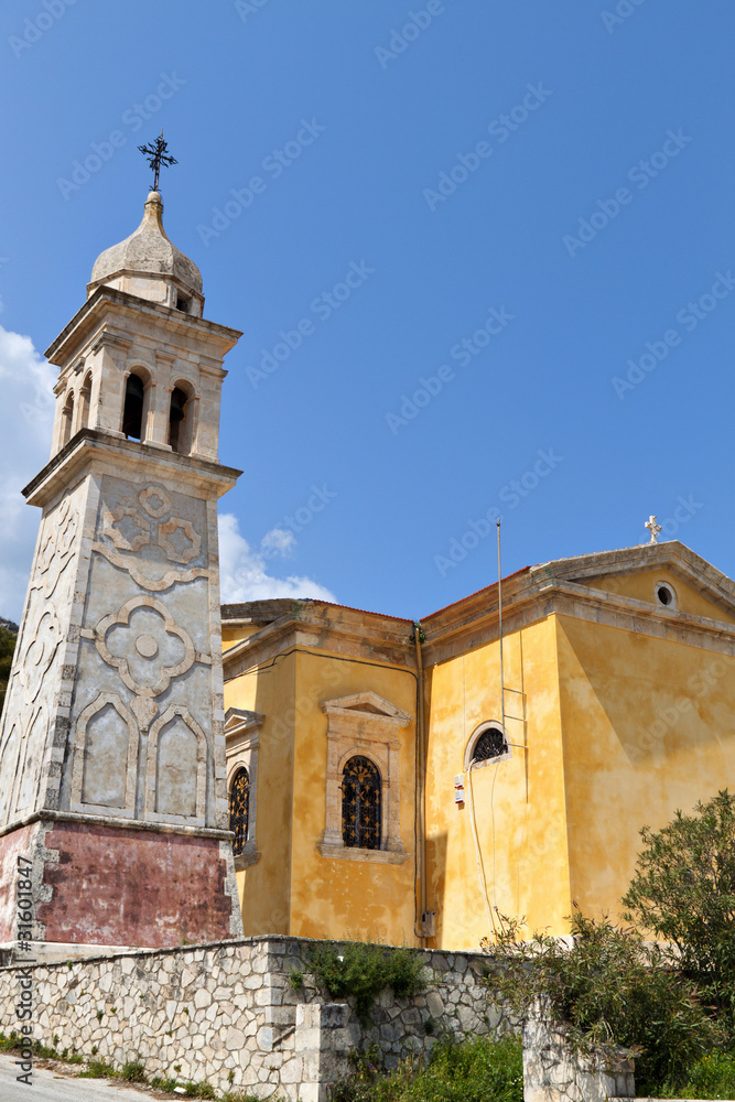 Saint Marina church at Zakynthos island in Greece