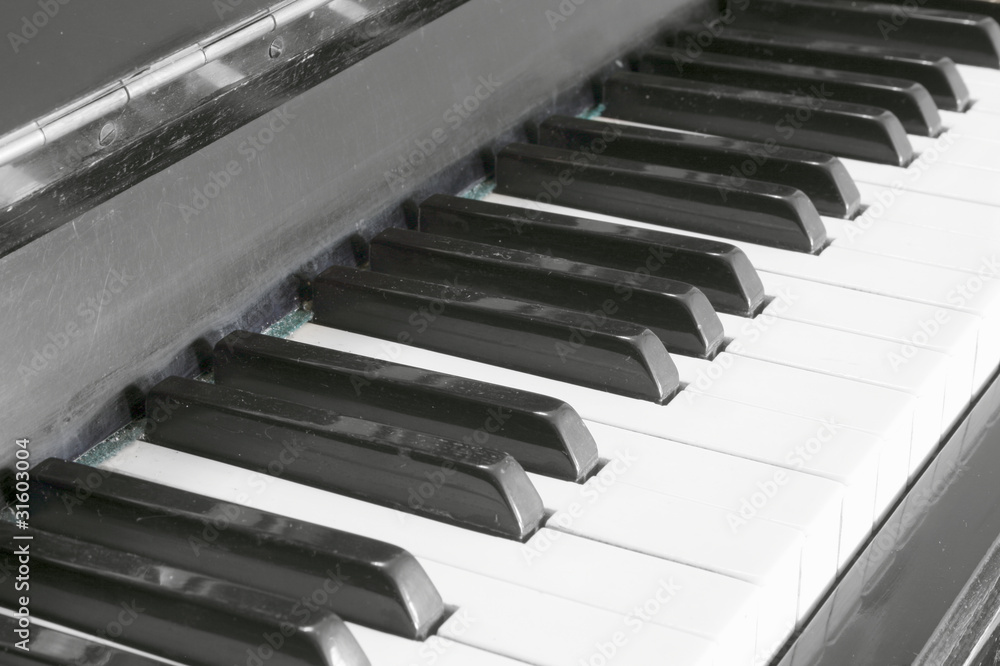 Naklejka premium piano
