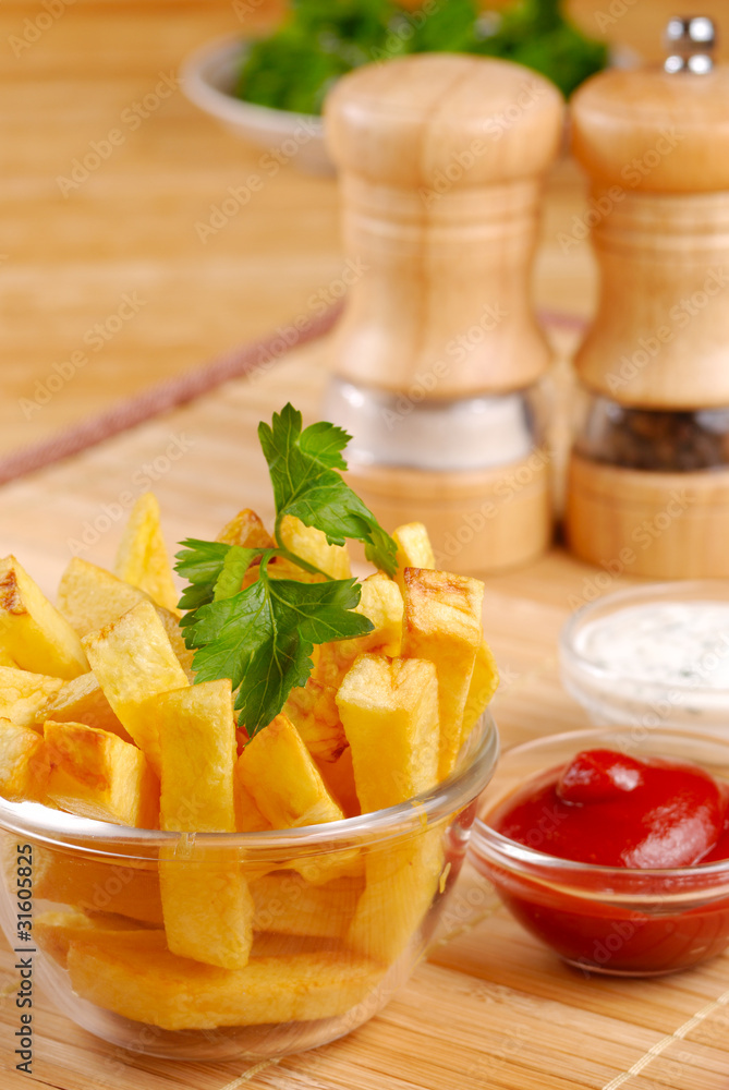 Fried potato Fried potato