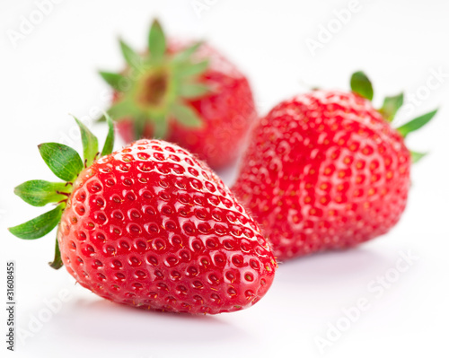 Appetizing strawberry.