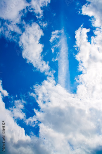 Tableau sur toile Clouds In The Sky