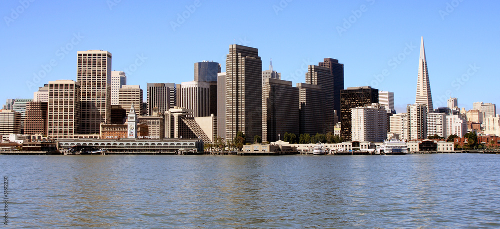 San Francisco Skyline from the Bay San Francisco Skyline from the Bay