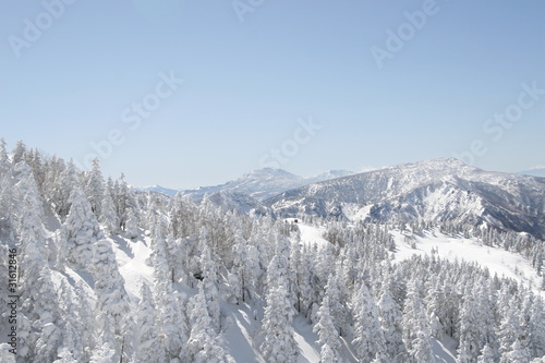 snow mountains photo