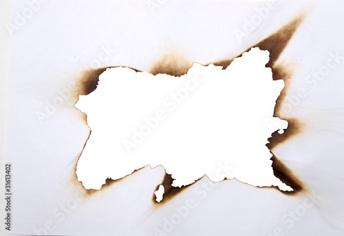 burnt hole