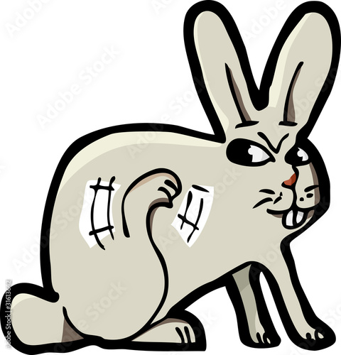 Scratching Rabbit