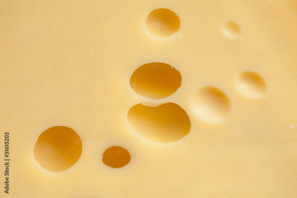 Texture of cheese