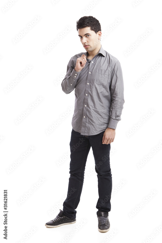 Casual young man Casual young man