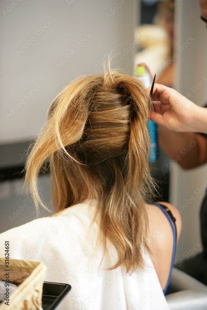 Fototapeta premium Coiffeur