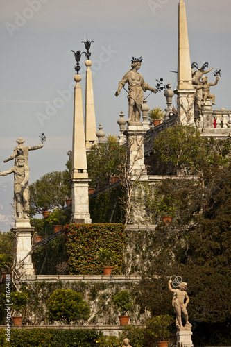 Giardini di Palazzo Borromeo, Isola Bella Lago Maggiore