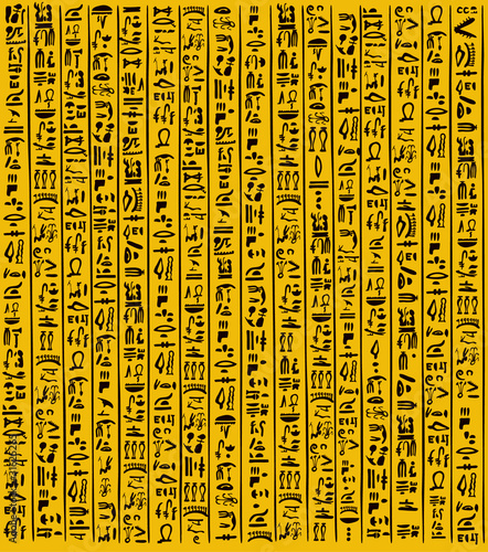 Egyptian scroll