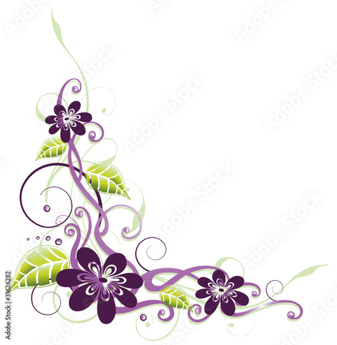 Frühling, Ranke, flora, Blumen, Blüten, filigran, lila, violett