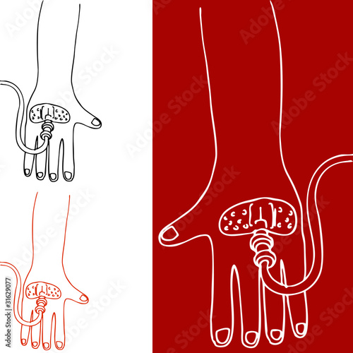 Intravenous Therapy Hand