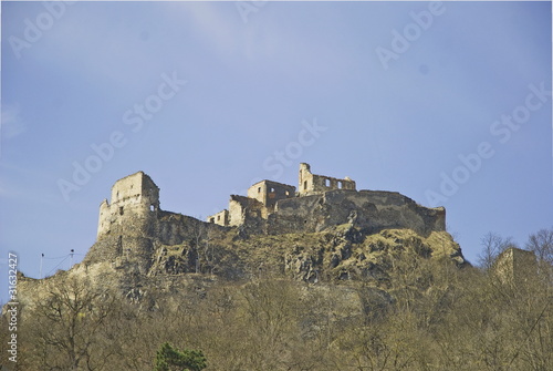 rovine della cittadella di Rupea in Transilvania