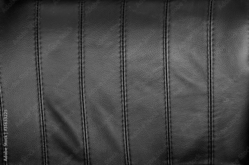 Black leather texture