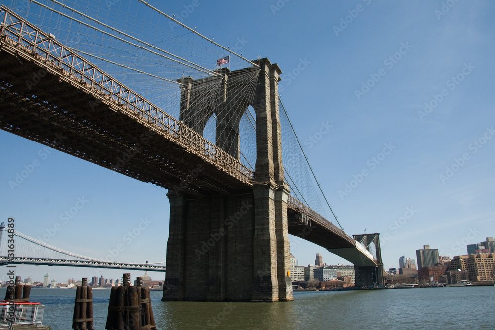 Obraz premium Most Brookliński