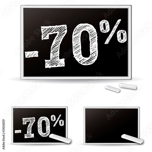 Ardoise promotions -70%